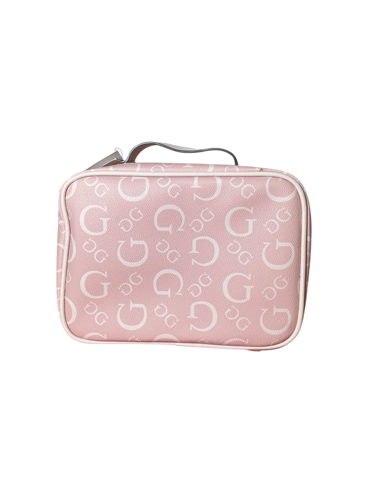 Cosmetiquera Guess Rosa Monogram – Glamour que viaja contigo