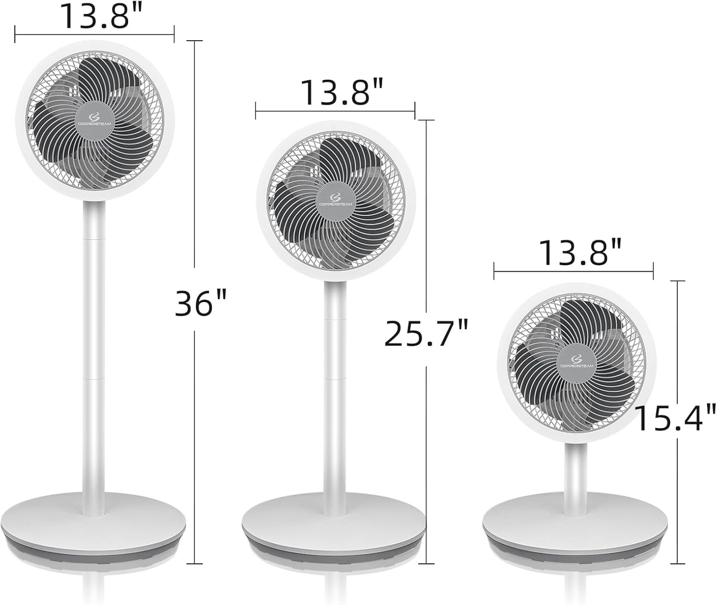 Ventilador de Pedestal Pie VEN15
