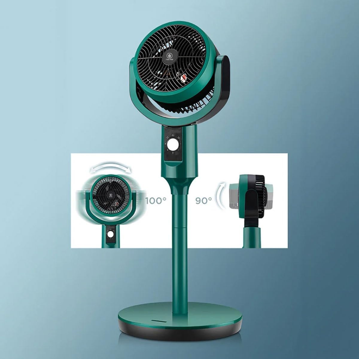 Ventilador De Piso Portatil Circulador De Aire 3 Velocidades