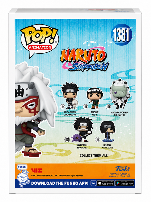 Funko Pop! Animation #1381 – Jiraiya (Sage Mode) Special Edition | Naruto Shippuden