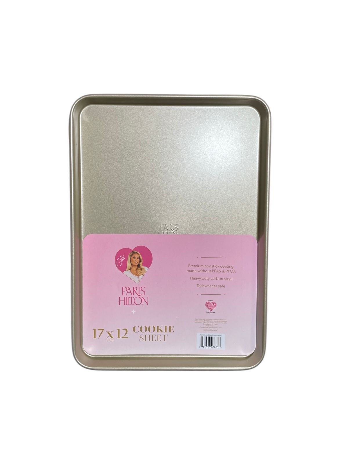 Bandeja para Hornear Paris Hilton 17x12” Antiadherente Premium
