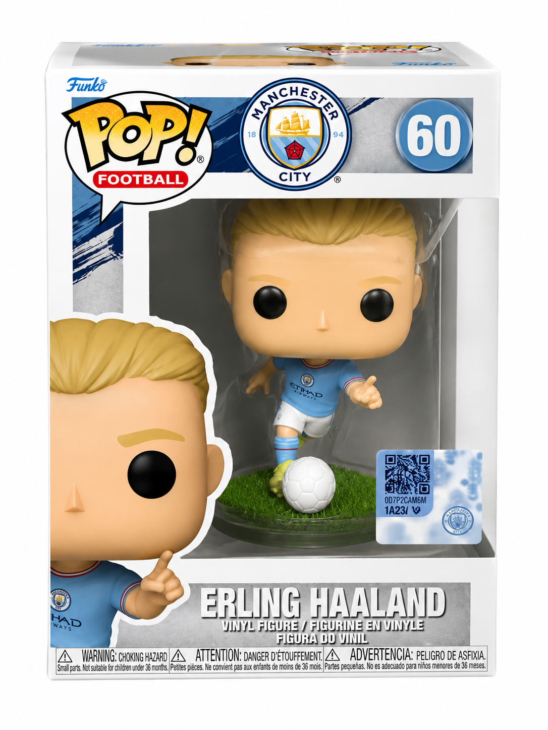 Funko Pop! Football #60 – Erling Haaland | Manchester City