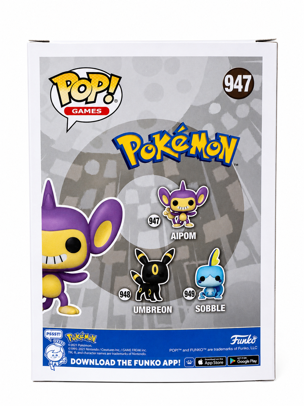 Funko Pop! Games Pokémon #947 – Aipom Flocked Speciality Series Limited Edition
