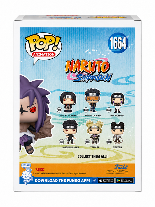 Funko Pop! Animation #1664 – Sasuke Curse Mark 2 (Special Edition) | Naruto Shippuden