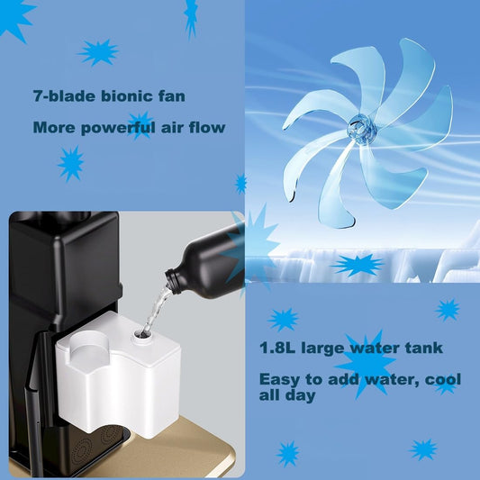 Ventilador De Gran Capacidad De 1,8 L, Pantalla Táctil LED Grande VEN VEN13