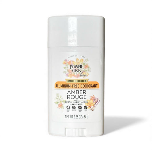 Desodorante Sin Aluminio Power Stick — Aromas Brazilian Mist & Amber Rouge