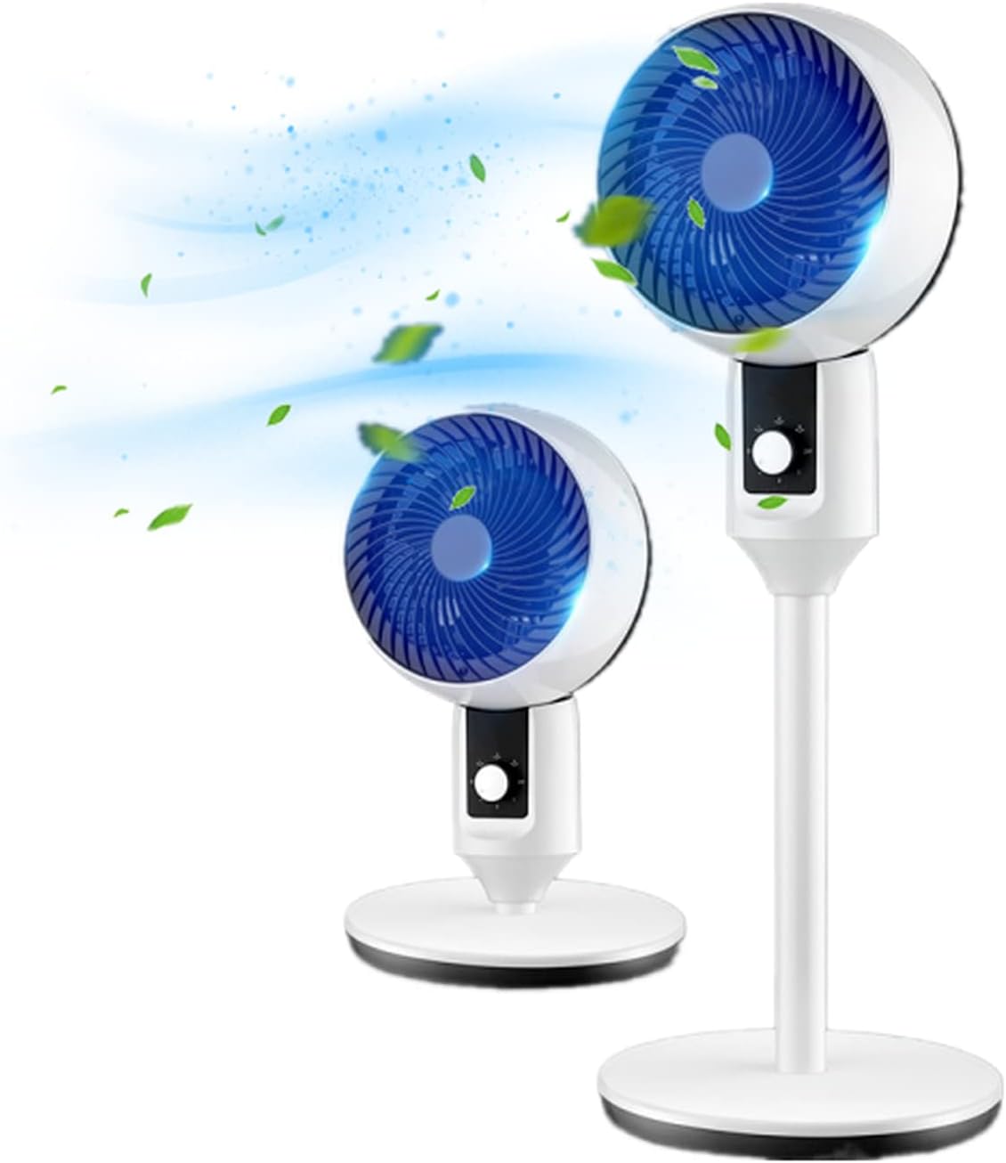 Ventilador De Pie Cm-top Silencioso Plástico Blanco VEN22