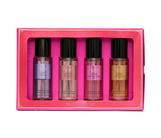 Set de Mini Body Mist Victoria’s Secret 4 Fragancias