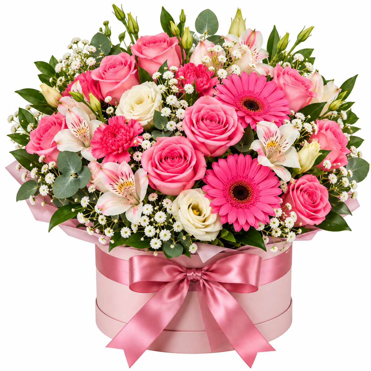 Arreglo Floral en Caja “Sueño de Primavera”