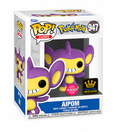 Funko Pop! Games Pokémon #947 – Aipom Flocked Speciality Series Limited Edition