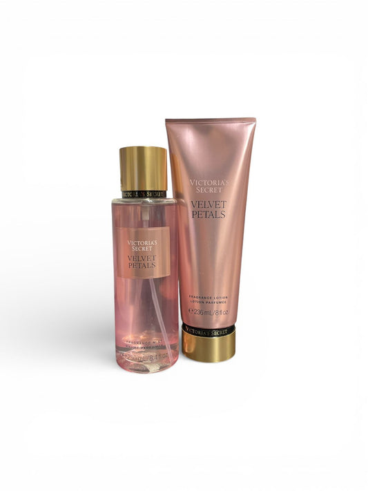 Set Victoria’s Secret Velvet Petals | Body Mist + Body Lotion