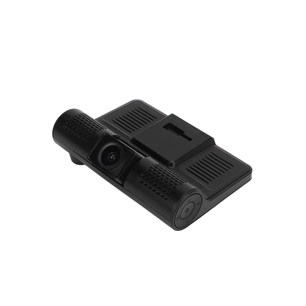 Cámara de vigilancia 3 en 1, reversa, frente y dentro para auto