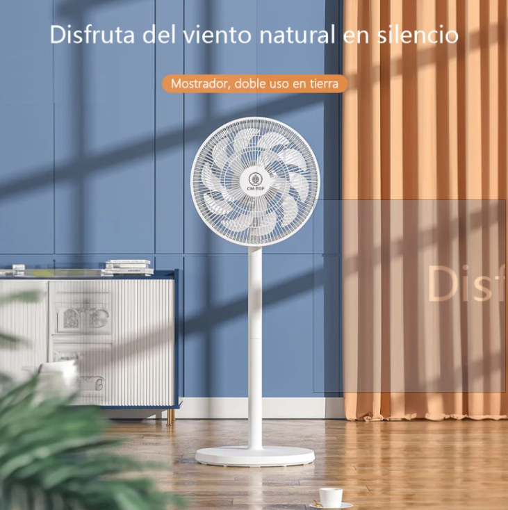 Ventilador De Pedestal, 3 Velocidades, Facil De Instalar. VEN20