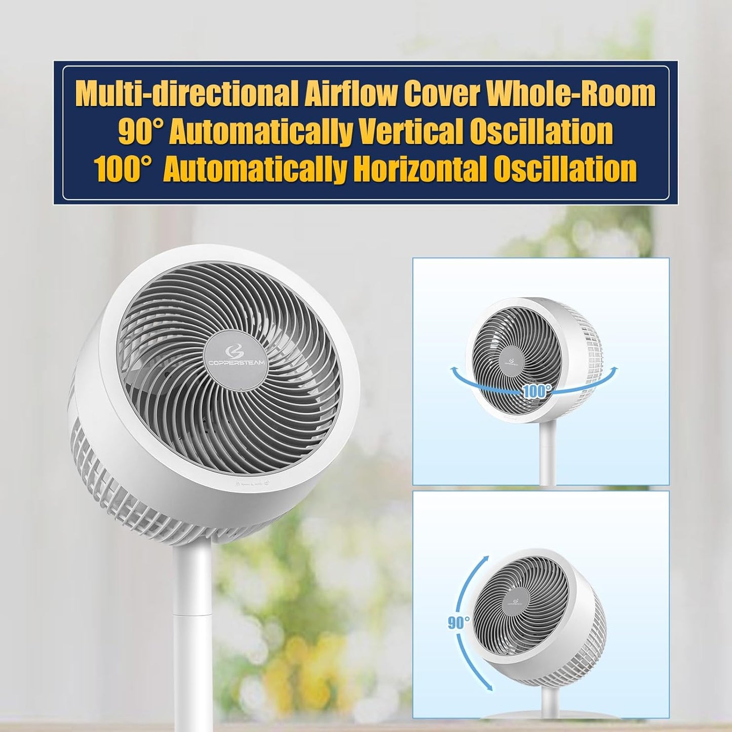 Ventilador de Pedestal Pie VEN15